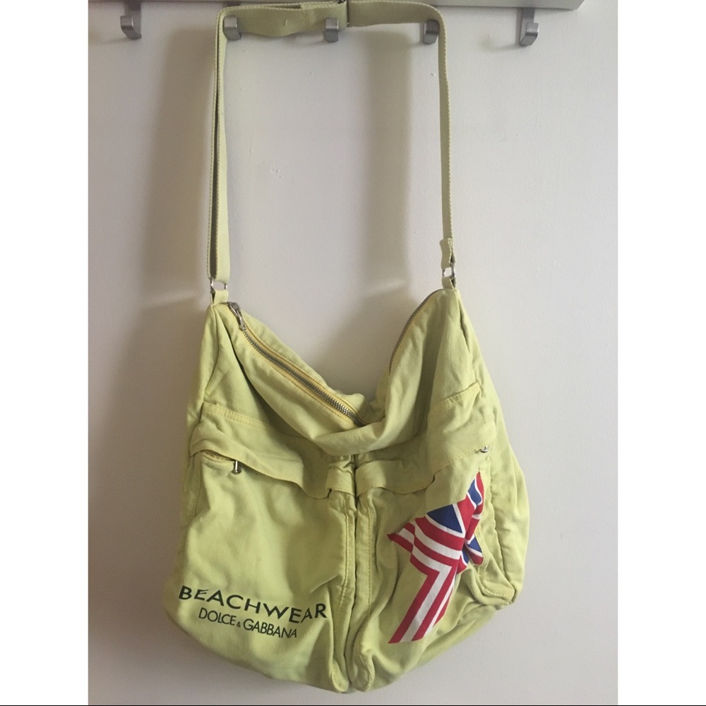 DOLCE & GABBANA UNISEX BEACH BAG (British Flag)